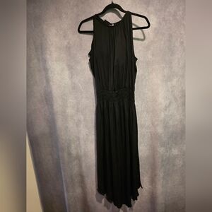 Chic Black Asymmetrical Dress